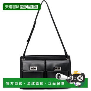 1h可退 香港直邮BY FAR 女士 黑色 Billy Tote 单肩包 black黑色