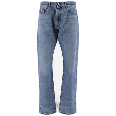 香港直邮VERSACE 男士牛仔裤直筒裤 10108161A041651D360 AW2024