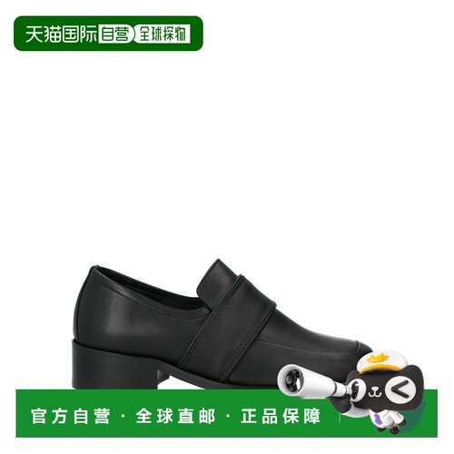 香港直邮BY FAR 女士 乐福鞋 black黑色 舒适时尚皮鞋一脚蹬