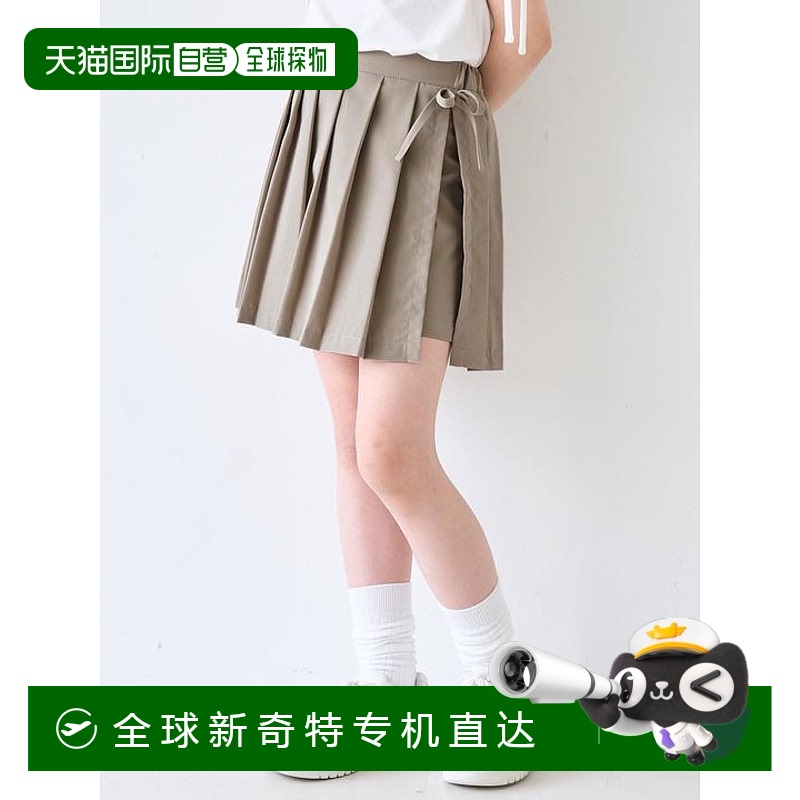 1h可退 日本直邮coca 儿童褶皱裙裤