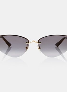CARTIER 卡地亚 女士 猫眼太阳眼镜 003608