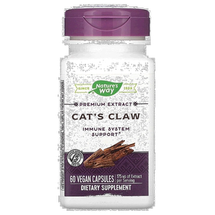 香港直发Nature'S Way然萃维猫爪草胶囊保护机体抵抗系统60粒