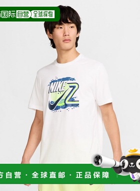 日本直邮Nike 男士网球半袖T恤 Dri-FIT S/S T恤 白色 [SP25 HJ33