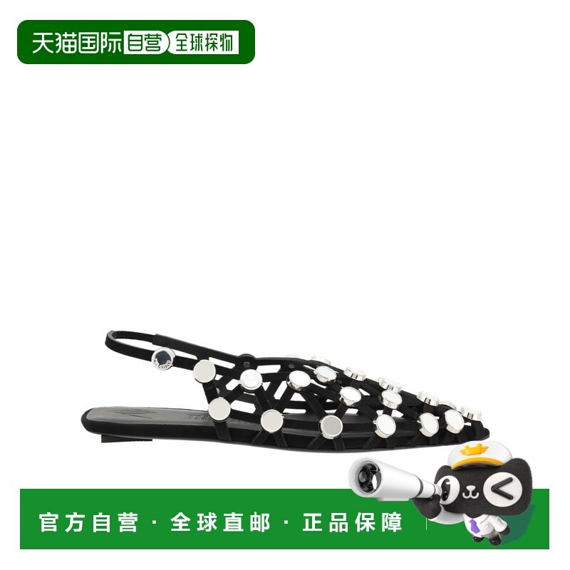 1h可退 香港直邮女士 网格平底凉鞋 25FW,女鞋,时装凉鞋,淘宝优惠券,粉丝福利购,淘宝优惠卷