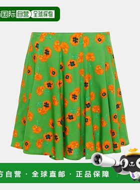 1h可退 香港直邮Kenzo 高田贤三 女士 花朵迷你半身裙 000982