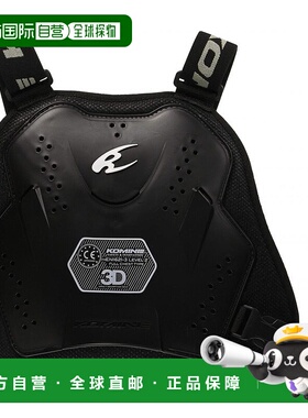 【日本直邮】KOMINE 摩托车用 CE2级胸甲保护器 黑色 CE标准2级