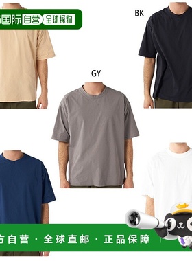 日本直邮Reebok 男士两栖 UV Aqua T 恤短袖白色黑色灰色海军蓝米