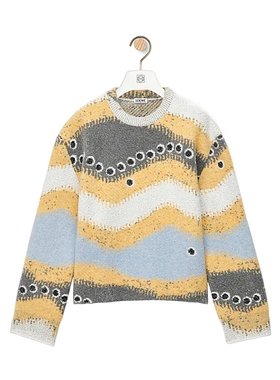 Loewe 羊毛混纺针织毛衣 S359Y14KEG