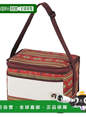 【日本直邮】CAPTAIN STAG 保冷袋 CS原住民 红色 6L 户外 冷藏盒