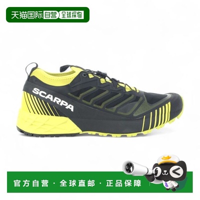 香港直邮Scarpa男士Ribelle Run黑/青柠色越野跑鞋 33078-351