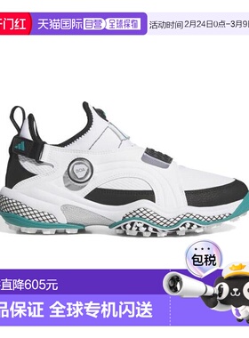 日本直邮adidas 高尔夫鞋 代码混沌 中帮 BOA 拨盘式 JP5187 白/