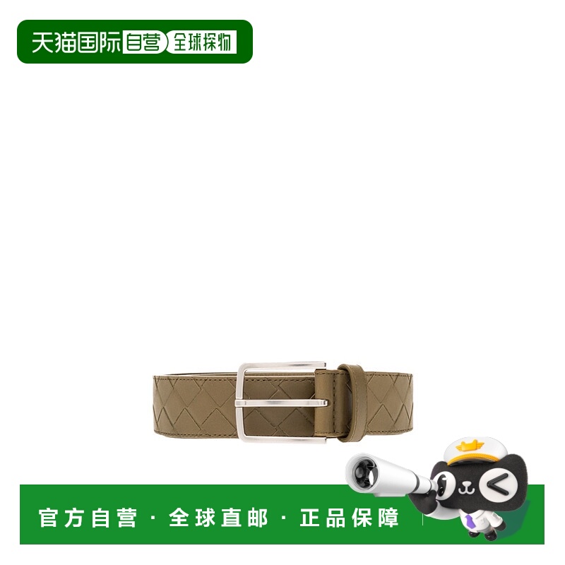 1h可退 香港直邮bottega veneta 男士 腰带男款编织皮带