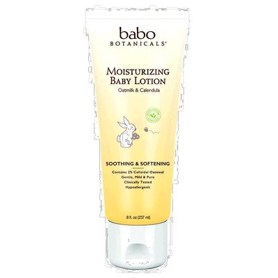 香港直发Babo Botanicals芭葆婴儿保湿乳滋润补水237ml宝宝金盏花