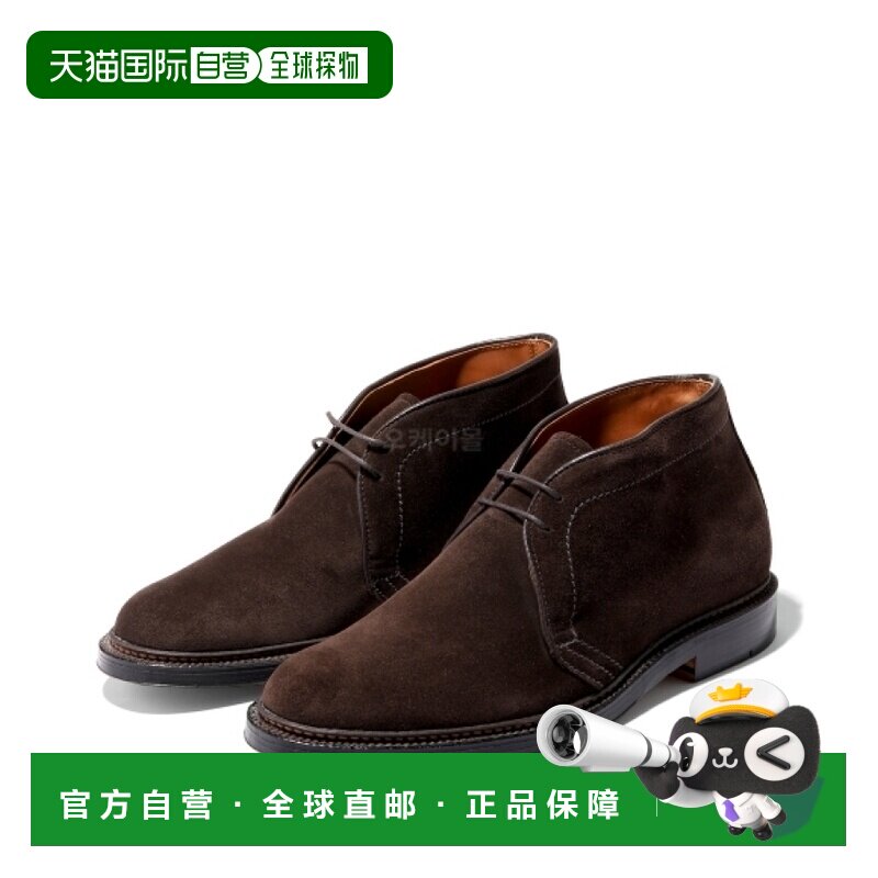 韩国直邮alden 通用 休闲鞋麂皮靴子皮革切尔西靴