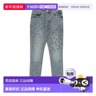 自营purple brandBlue Embossed P001 Denim - blue 美国奥莱直发