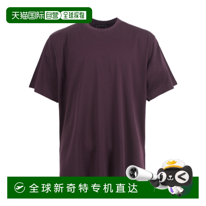 1h可退 香港直邮Y-3 男士T恤 JY8162 AW2025 深棕色 短袖T恤