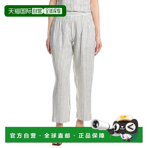 自营Nation LTD Grayson Linen Pant - brown 美国奥莱直发休闲裤