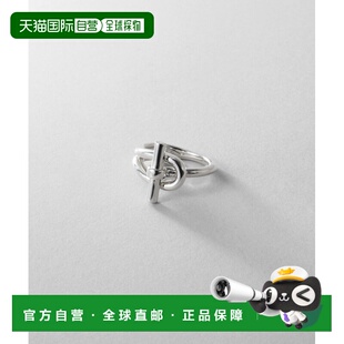 1h可退 日本直邮COCOSHNIK 女士 银色壁炉造型戒指 7676132799990