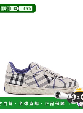 香港直邮BURBERRY 女士运动鞋 8095373 SS2025 黑色 Vintage Chec