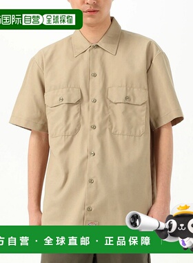 1h可退 日本直邮Dickies 男女同款 工装短袖衬衫 1574 宽松舒适