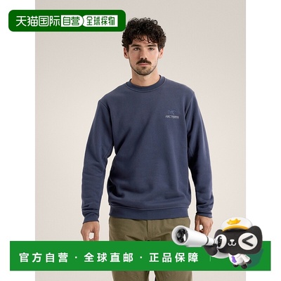 欧洲直邮Arc'teryx 始祖鸟 EMBLEM抓绒圆领套头衫 男装