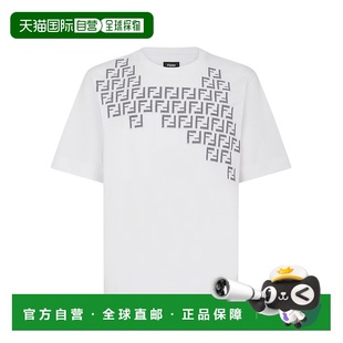 FY0936AKE0F0QA0高档舒适百搭减龄高级感 T恤 香港直邮FENDI 男士