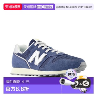 日本直邮New Balance 女士跑步鞋脚宽：B靛蓝海军蓝WL373XG2