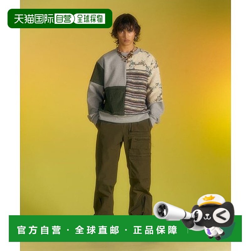 韩国直邮ADSB ANDERSSON BELL 新款设计师潮牌男士重工时尚印花毛