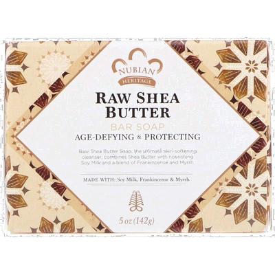 香港直邮nubian heritage乳木果油肥皂142g天然清洁