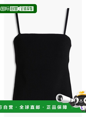 1h可退 香港直邮VINCE 女士 弹性针织上衣 V129679746 black黑色