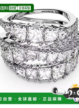 香港直邮SWAROVSKI男女同款戒指5584646施华洛世奇水晶环形简约