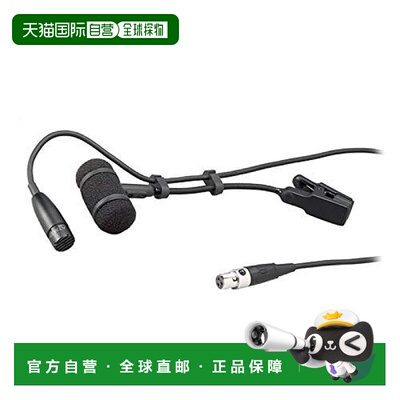 自营｜Audio Technica铁三角 麦克风ATM35 黄铜/萨克斯风喇叭用