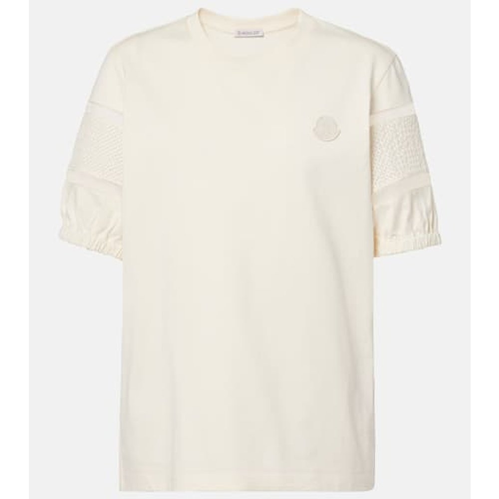 潮奢 Moncler 盟可睐 女士 蕾丝边棉质T恤