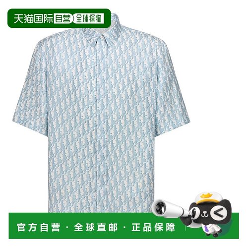 1h可退 欧洲直邮DIOR 迪奥 25秋冬 193C545A6006_C075 男士 短袖