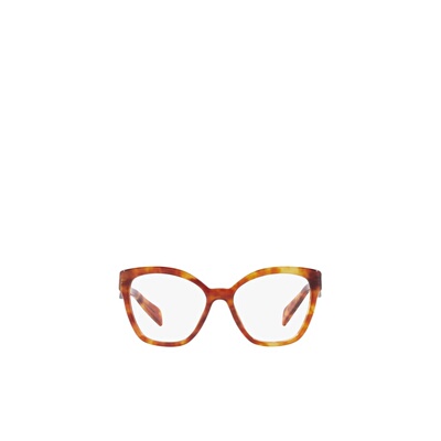 PRADA 女士眼镜 PR20ZV10L1O1 AW2024 白色 徽标平光镜