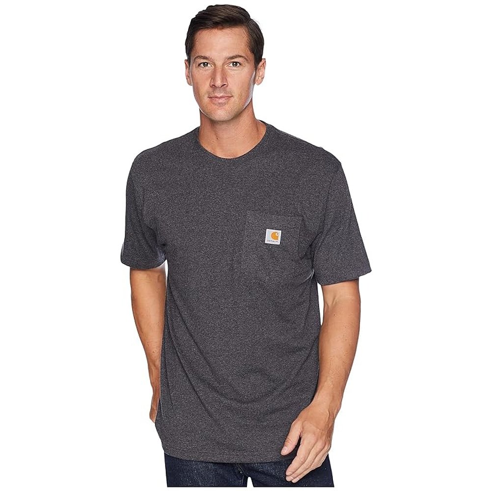 潮奢 Carhartt 卡哈特 男士 宽松款重身短袖口袋T恤