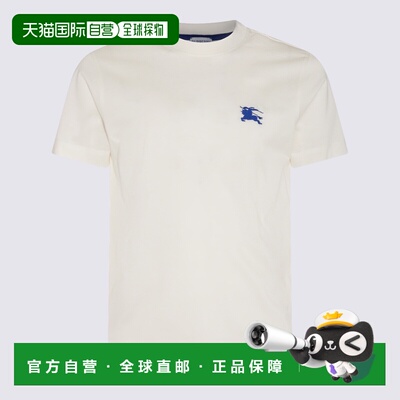香港直邮BURBERRY 男士T恤 8107455B7347 SS2025 白色 Jersey t-s