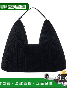 香港直邮Emporio Armani 绗缝天鹅绒大号流浪包 EW004194AF19982