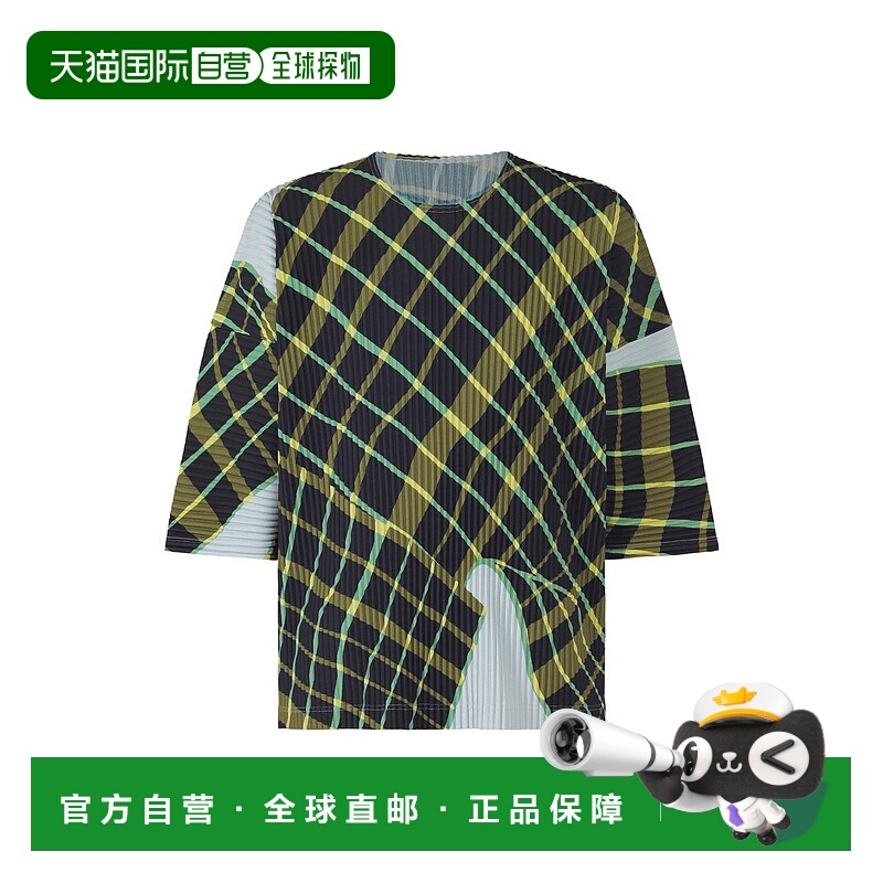 日本直邮Issey Miyake WINDSWEPT PLAID HP51JK376 服装上衣