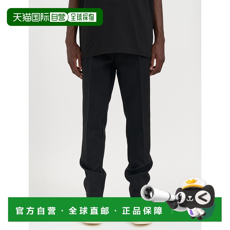 1h可退 香港直邮RICK OWENS 男士休闲裤 MRU02E1390WGP09BLACK AW
