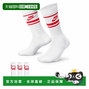 日本直邮Nike-耐克袜子新南威尔士州日常必需船员袜子DX5089 102X