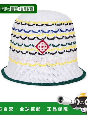 1h可退 香港直邮Casablanca 男士 Tuck 缝线帽子 ASP26HAT10601