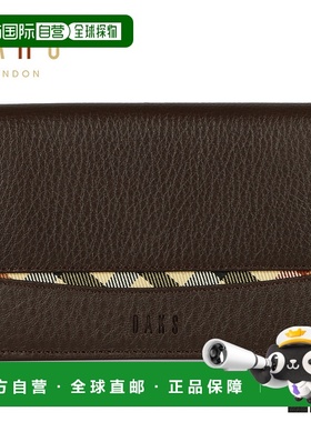 自营｜DAKS 卡包名片夹 夹男士薄卡包黑棕色蓝 DP27370