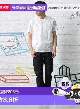 日本直邮GRAN SASSO T恤 60133 74002 棉质 圆领 短袖 颜色