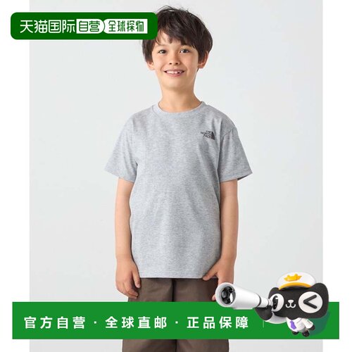 日本直邮THE NORTH FACE 夏装 T恤 灰色短袖