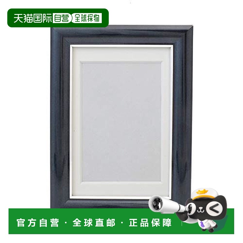 【日本直邮】Fujicolor富士胶片 珍珠肖像相框 明信片-L 黑色 506