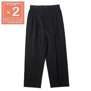 男士 黑色 h526y04wep 1100 日本直邮LOEWE 低裆长裤 棉质长裤