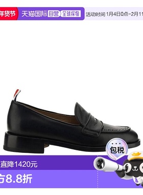 香港直邮Thom Browne 黑色 VITELLO 商务休闲鞋 MFL076A05584