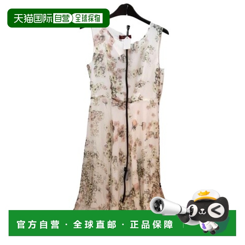 香港直邮Max Mara 无袖连衣裙 6221185106真丝