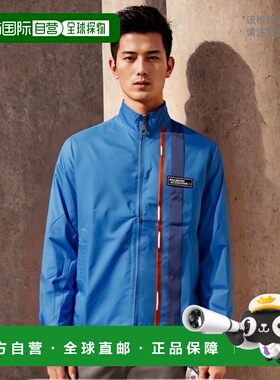 日本直邮Maison Kitsune 尼龙夹克 蓝色 男士 mm02101wq0071 p451